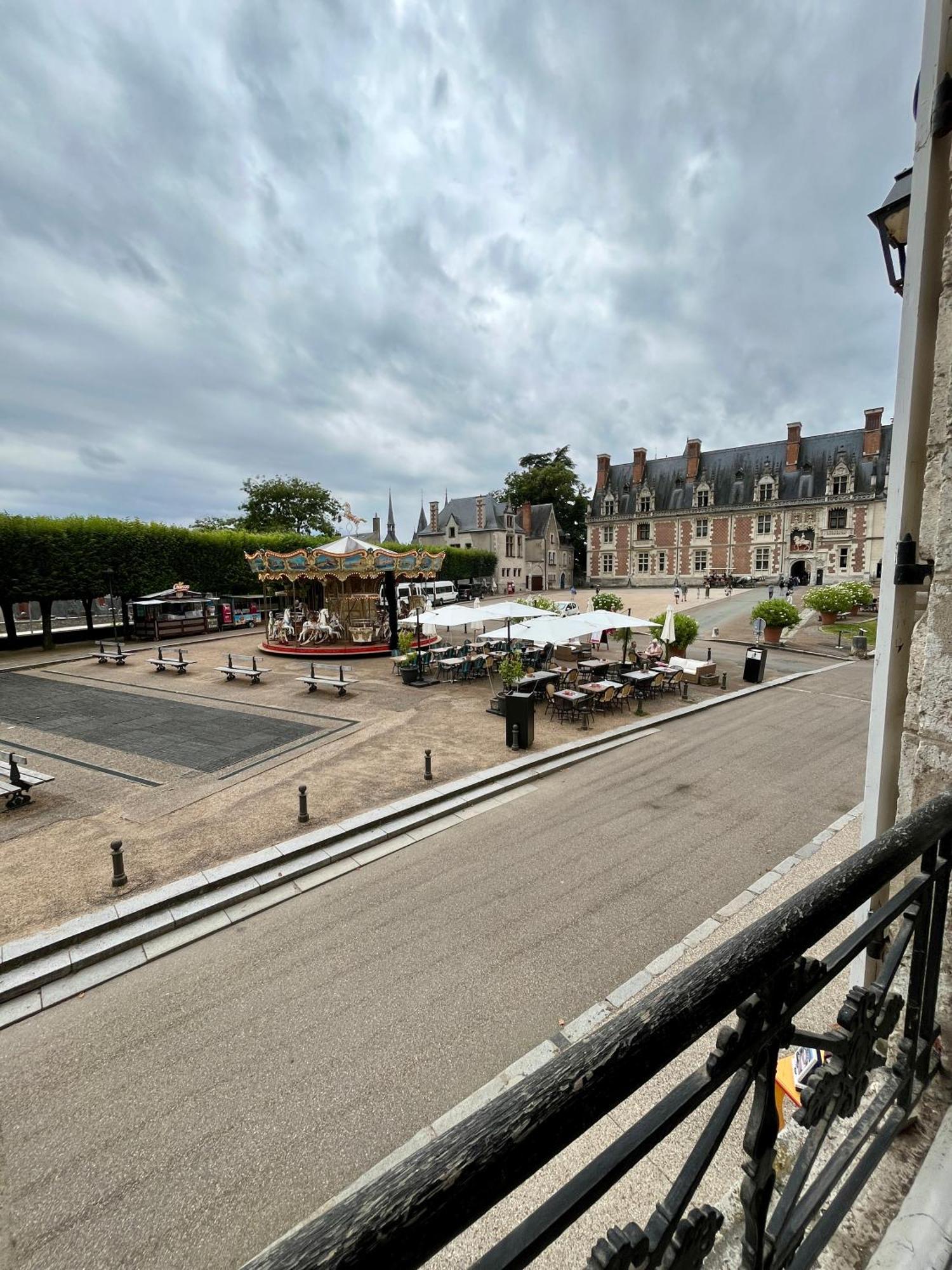 La Place Du Chateau - Vue Exceptionnelle Sur Le Chateau De Blois Eksteriør billede